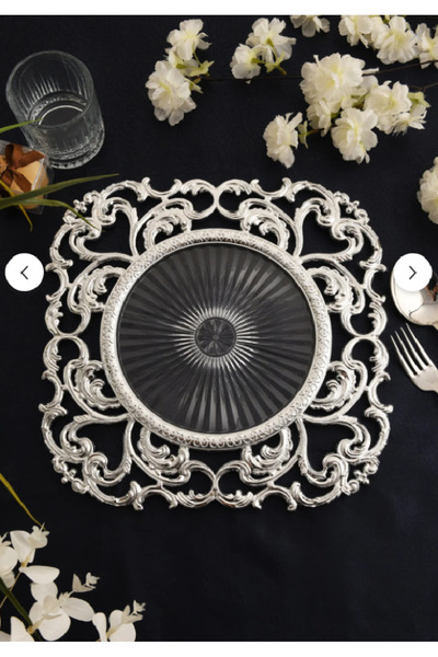 PONCİKPAZAR طقم سلطاني من 6 قطع، طقم سلطاني فاخر من البلاستيك الصلب