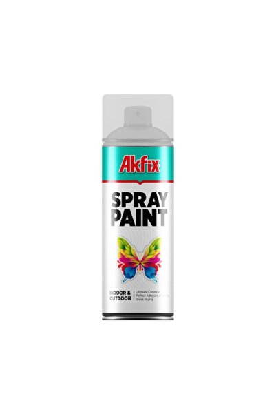 Akfix Vopsea Spray Acrilica Vopsea Spray Alb Mat Ral9003 400ml Gw.380gr (6), 400ml, Uz Aplicatii, Ak