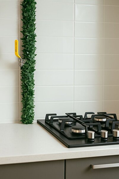 TARIK HOME Çok Amaçlı Dekoratif Yeşil Sarmaşık – Doğalgaz Borusu Kapı ve Balkon Süsü | 7.5 Metre