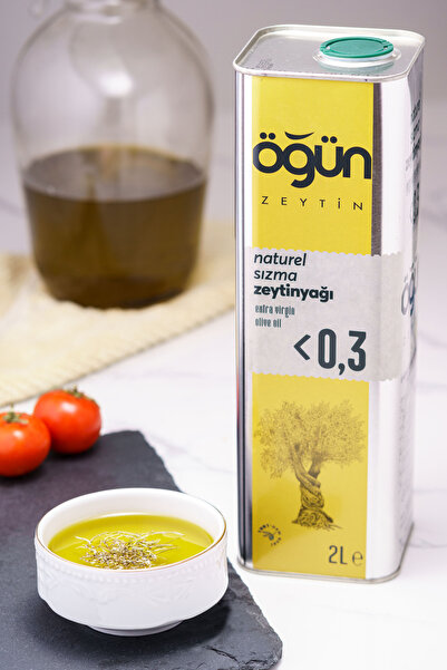 Öğün Zeytin İlk Hasat Domat Zeytinyağı 2 lt.