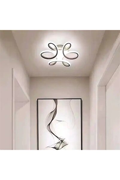 LED CONCEPT Lustra LED cu trei tipuri de lumina, alba, rotunda, 27W, 27x27x8cm