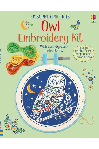 Usborne Kit de broderie: Bufniță