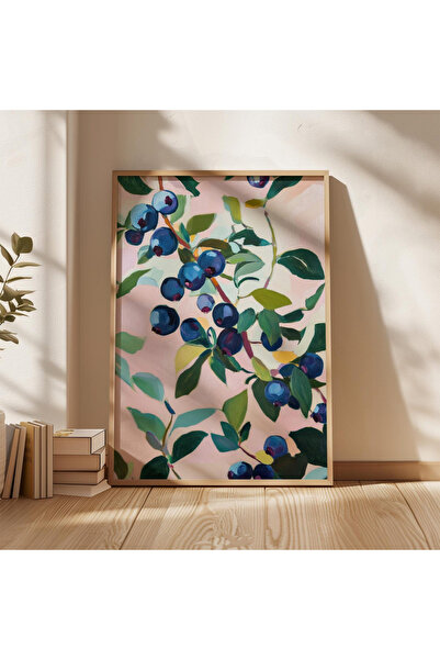 Tuba Decor Tablo dintr-o singură bucată cu rame din lemn pentru sufragerie, sufragerie, bucătărie