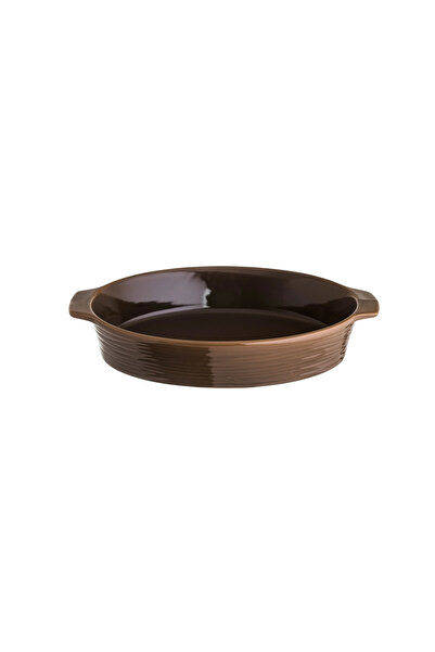 Mirolex 2-piece ceramic oven tray set (rectangular + oval)