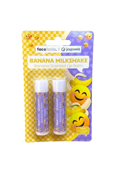 Face Facts مرطب شفاه برائحة بالحليب والموز من جويبكسلز 2×4.25 غرام