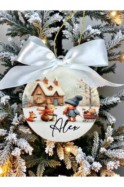 DLC Personalized wooden globe