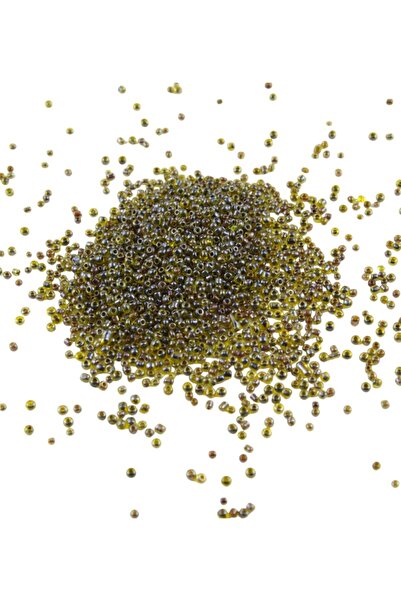 Serhat Aksesuar ve El İşçilik 08 خرز رملي مصبوغ داخليًا باللون الأخضر الليمون...