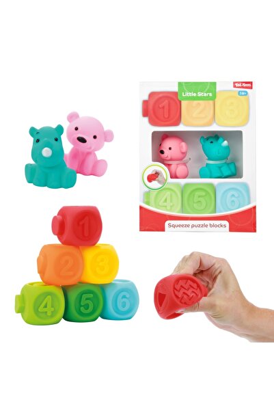 Toi-Toys Steluțe, cuburi senzoriale pentru bebeluși -