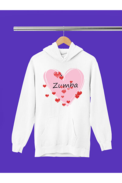 MAGORS سترة رياضية من القطن مطبوعة بتصميم زومبا بأكمام طويلة وثلاث خيوط وقلنسوة