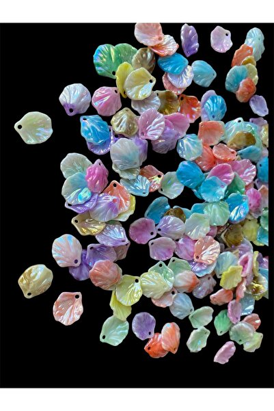 312 KONSEPT 50 de bucăți de mărgele colorate în formă de stridii