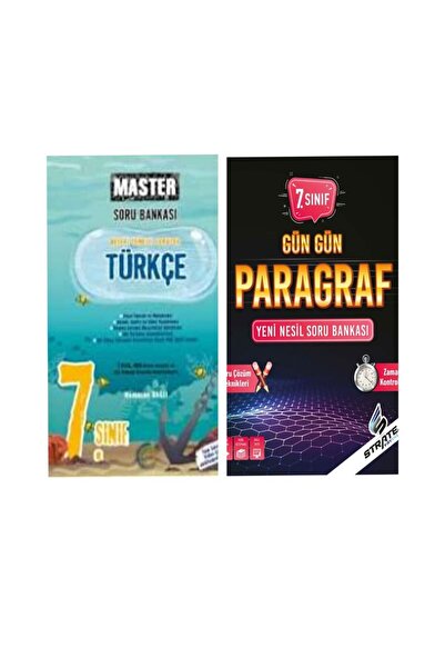 Okyanus Yayınları 7. Sınıf Master Türkçe Soru Bankası Ve Gün Gün Paragraf Sor...