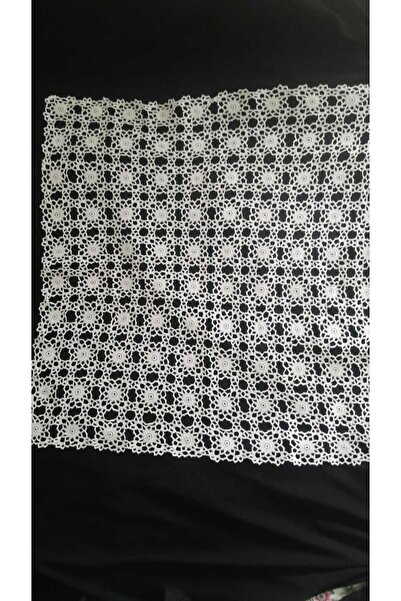 Papatyam Hand Knitted Crochet 1 Piece (65*65) Hand Embroidered Cotton Thread/Handcrafted Dowry Lace/Vintage