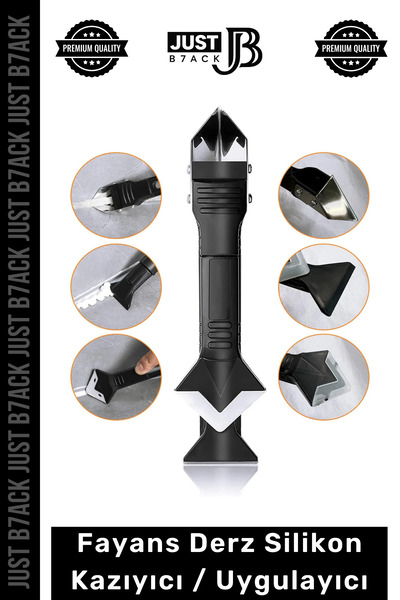 b7ack #DerzKazıyıcı Mutfak Banyo Fayans Derz Dolgu Silikon Kazıyıcı Sıyırıcı ...