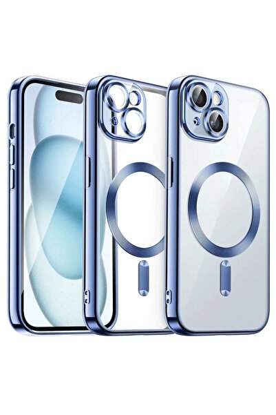 m.tk moveteck Apple iPhone 13-14 Kılıf Magsafe Wirelles Şarj Destekli Parlak ...