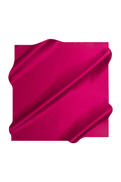 Aker Μεταξωτό κρεπ σατέν μονόχρωμο μεταξωτό μαντήλι