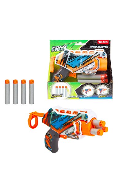 Toi-Toys Pistol mecanic + 6 săgeți, Spumă Strikex -