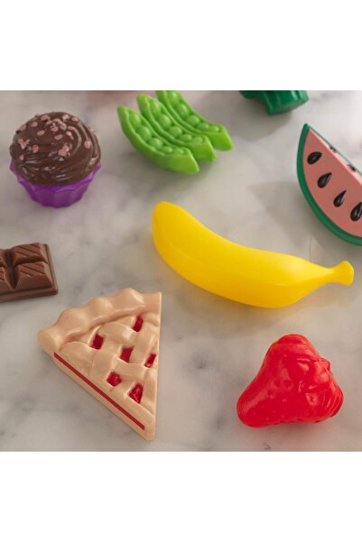 KIDKRAFT 30Pc Pretend Play Food Set Playset