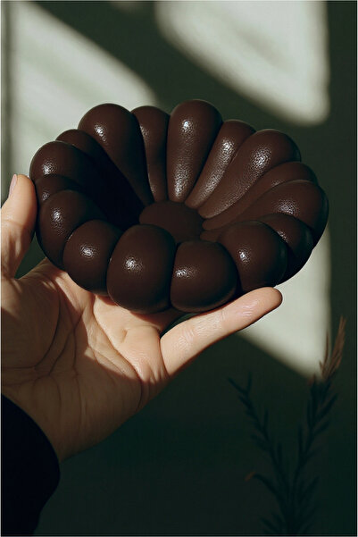 Glowry Home Nuvé Dekoratif Alçı Kase – El Yapımı Minimal Masa Üstü Aksesuar