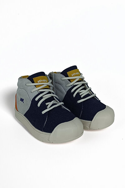 Sthapy Tundra Ortopedik Fermuar-Bağcıklı Kız-Erkek Çocuk Bot Ayakkabı 21-30 Numara