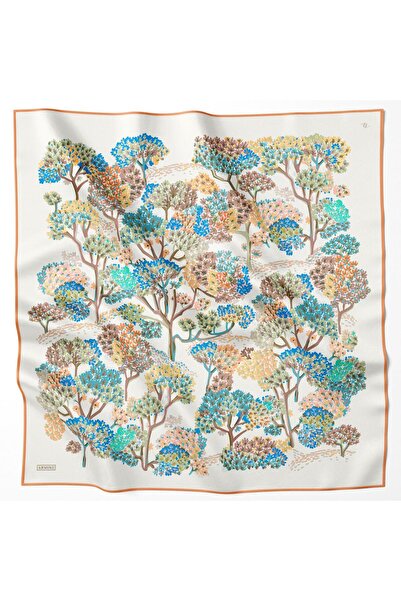 Armine Μεταξωτό Φουλάρι - 9209D-35 - Τιβίλ