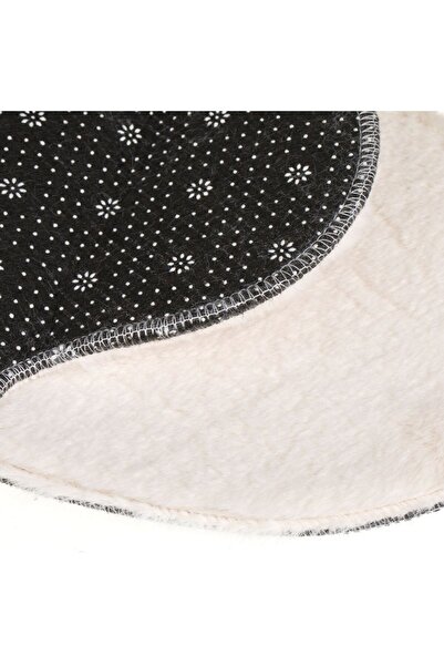 OEM Off White Faux Fur Decorative Rug in the Shape of a Teddy Bear 90x110cm