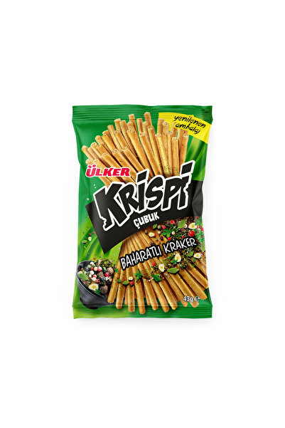 Ülker KRİSPİ BAHARATLI ÇUBUK KRAKER 43G 10LU