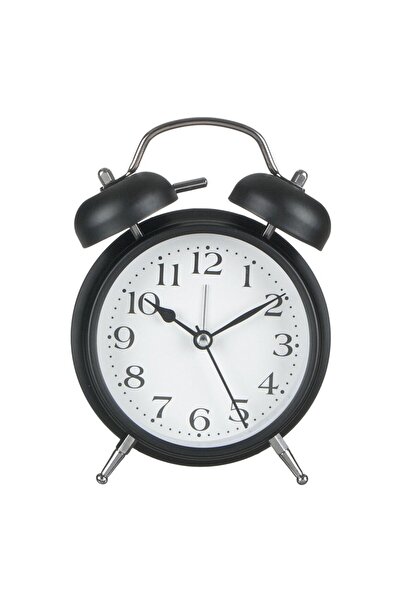 OEM Vintage Black Alarm Clock 16x12x5.5cm
