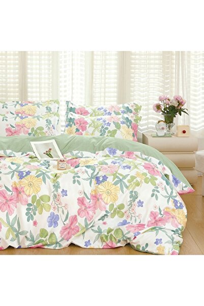 OEM Nicole Green Bed Linen 6 Pieces (Fine)