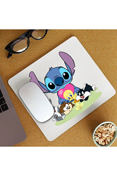 OEM Mousepad Daffy Duck Stitch Bugs Bunny Tweety Desene Vechi