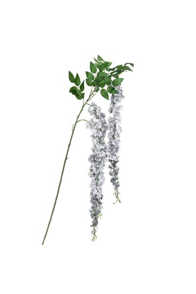 OEM Artificial Branch with White Flowing Flowers 150cm
