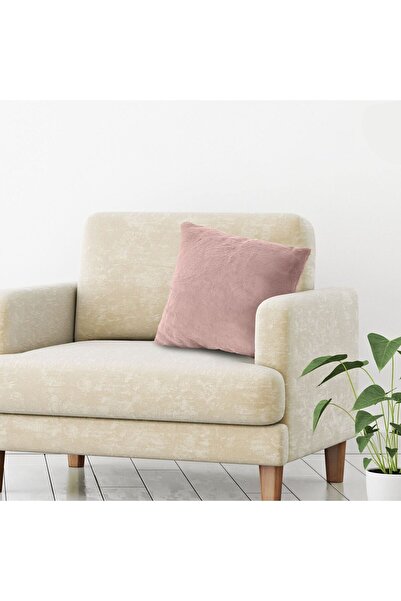 OEM Winter Decorative Pillowcase Pink Rabbit 50x50cm