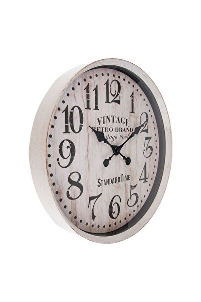 OEM Vintage Retro Wood Wall Clock Ø40cm