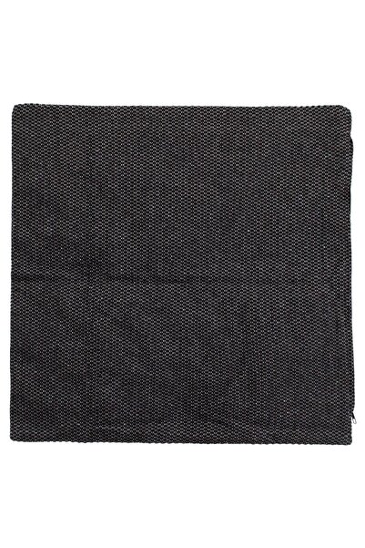 OEM Black Two-tone Decorative Pillowcase with Pattern 45x45cm