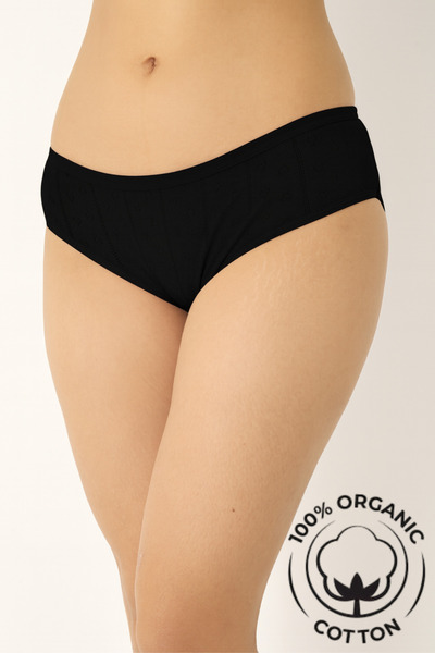 NETLY Women's Jacquard Bato Panties - 100% Cotton