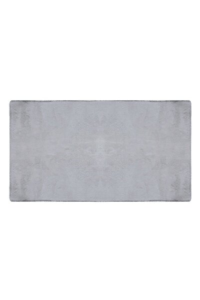 OEM Grey Velvet Rug 110x60cm