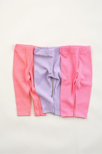 Bondberro 3 Piece Set Camisole Baby and Kids Leggings 0-6 Years