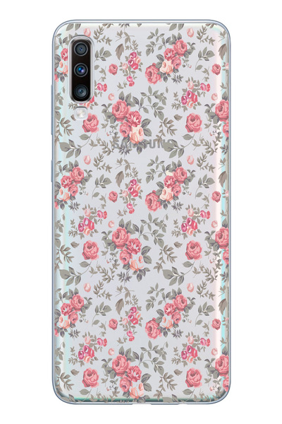 Elorakılıf Samsung Galaxy A50/A30S/A50S Uyumlu Baskılı Yumuşak Silikon Şeffaf...