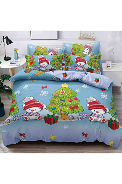 OEM Santa Claus Jolly Bed Linen V35 6 Pieces (Fine)