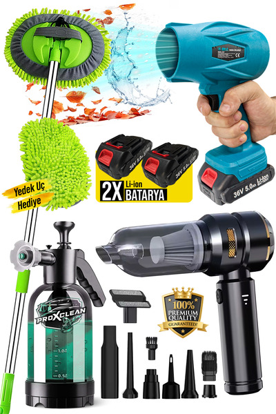 PROXCLEAN XLTurbo Hava Üfleme Makinesi > Köpük Atan Pompa > Turbo Vakum Araç ...