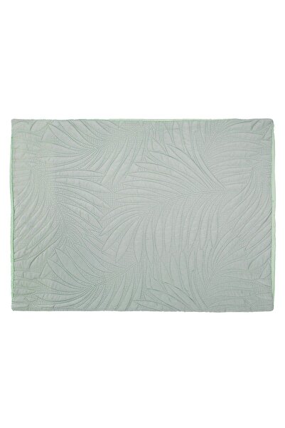 OEM Mint Green Pillowcase with Leaf Pattern 70x50cm