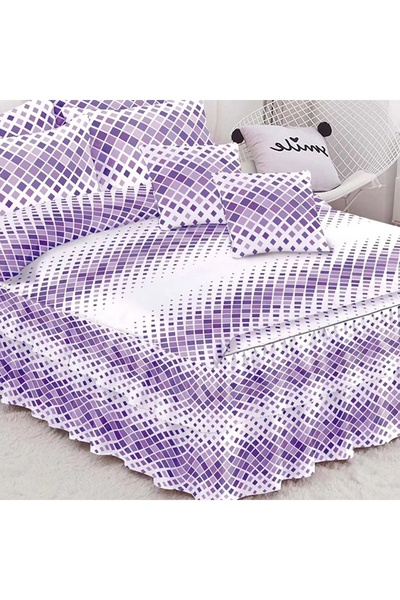 OEM Cortez 6-Piece Ruffled Bed Linen (Fine)