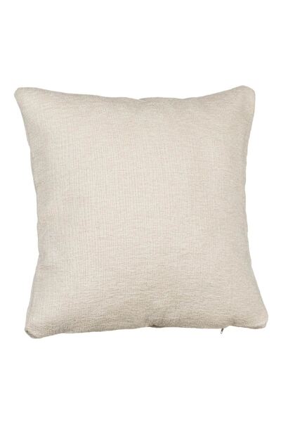 OEM Ecru Chenille Decorative Pillowcase 40x40cm