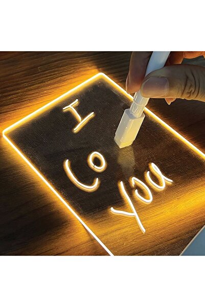 OEM LED Blackboard Lamp & Carioca with Eraser 14x19.5cm