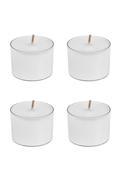 OEM Lumanari Pastile Albe cu Aroma Ocean Ø3.4x5cm - 4buc