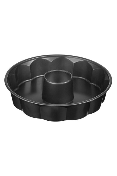 OEM Black Metal Non-Stick Baking Tray Ø28x6cm