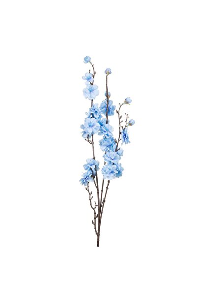 OEM Ramura Artificiala cu Flori Bleu 92cm
