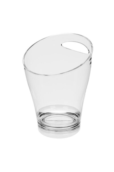 OEM Transparent Acrylic Cocktail Jar with Handle Ø18.5x25cm