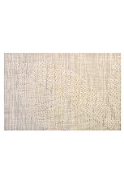 OEM Beige Embossed Plastic Plate Holder 43x30cm