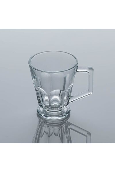 OEM Ceasca din Sticla cu Picior Model Reliefat 100ml