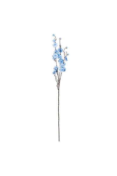 OEM Ramura Artificiala cu Flori Bleu 92cm